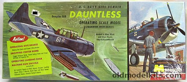 Monogram 1/48 SBD Dauntless, PA54-149 plastic model kit